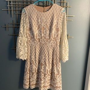 Eliza J white dress size 2